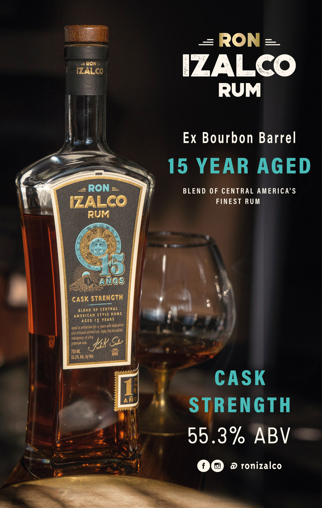 Ron Izalco 15 Year Cask Strength